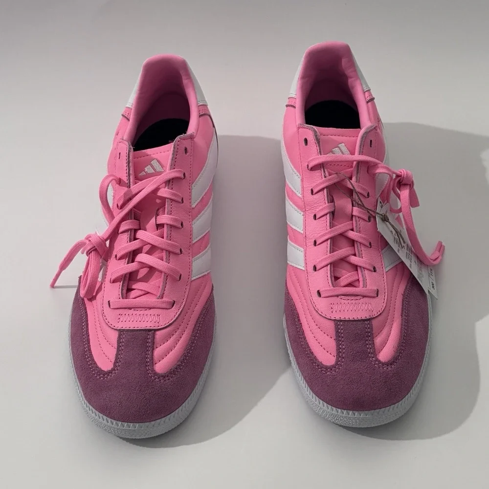 adidas Predator Freestyle Indoor Soccer David Beckham Men's 12 Pink Sneakers